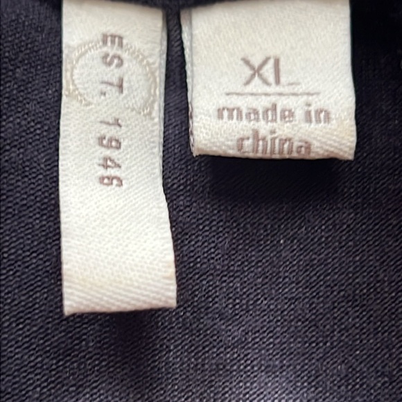 Cato Gray and White Striped Hi Low Sleeveless Tunic - Picture 5 of 7